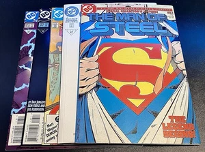Superman Lot #1 #1 #6 #123 #123 1986-96-97 VF- TO NM (READ DESCRIPTION) - Picture 1 of 16