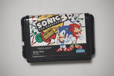 Sega Mega Drive Sonic the Hedgehog 3 Japan MD game US Seller - Image 1 of 2