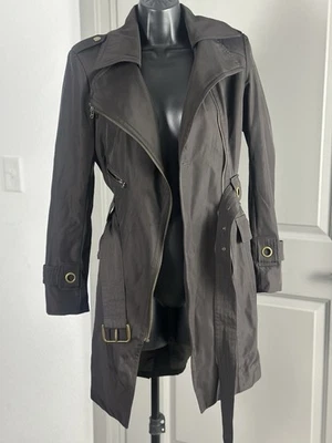 Abrigo Marc New York Andrew Marc All Weather marrón Xs (puede caber un pequeño) Foto 1 de 4