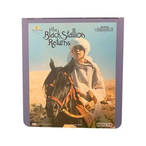 The Black Stallion Returns (RCA SelectaVision VideoDiscs) CED Untested - Picture 1 of 2