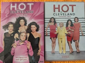 Hot In Cleveland TV show seasons 1 & 2, featuring Betty White DVDs New Sealed - Picture 1 of 2