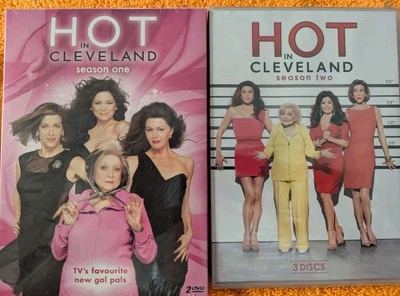 Hot In Cleveland TV show seasons 1 & 2, featuring Betty White DVDs New Sealed - Image 1 of 2