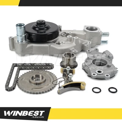 Timing Chain Kit Oil Water Pump Fit 09-13 Chevrolet Corvette 14-17 SS 6.2L - Image 1 of 4