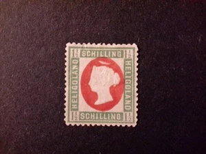 stamps HELIGOLAND 1873 1 1/2 MH Sc#12 - Picture 1 of 2