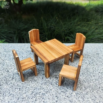 Kitchen Island 1/12 Scale Dollhouse Miniature Cabinet Cupboard Decor For Bar - Image 1 of 4