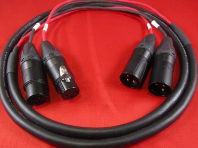 20' Mogami 2930,  2 Channel  Snake Cable W/ Neutrik Gold XLR-M to XLR-F. - Image 1 of 4