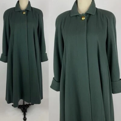 Abrigo de vestir vintage de lana y cachemir para mujer talla mediana  Foto 1 de 4