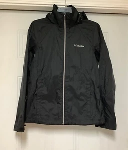 Columbia Windbreaker Jacket Womens SZ S Omni Shield Lightweight Hooded Packable - Picture 1 of 24