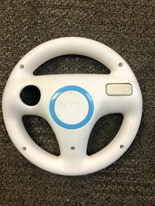Wii Racing Steering Wheel OEM RVL-024 Official Mario Kart Wheel (Nintendo Wii) - Picture 1 of 2
