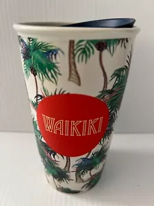 STARBUCKS Hawaii WAIKIKI Ceramic Tumbler - Picture 1 of 12