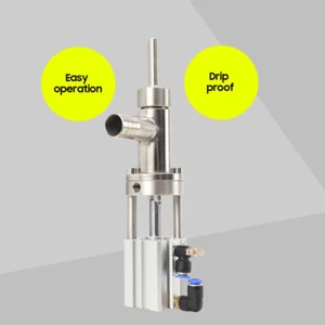 Cabezal de boquilla de llenado antigoteo de 1000 ml para cabezal de máquina de llenado de pasta líquida 12 mm - Imagen 1 de 12