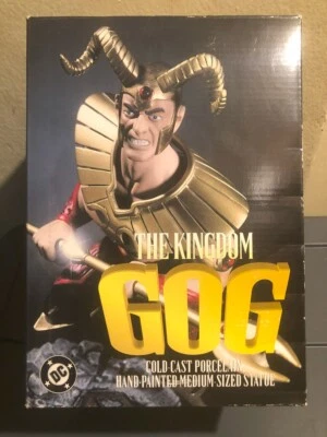 (DC Comics, 1998) Kingdom GOG [Porcelain Statue] Cold Cast & Hand Painted - NEW - Image 1 of 4
