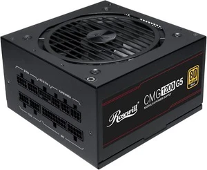 Rosewill CMG5 1200W,80+ Dorado, Conector PCIe 5.0 600W 12V-2x6, Ventiladores FDB de 120 mm - Imagen 1 de 6