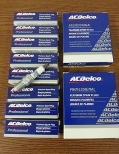 ACDelco 41-962 8pcs Platinum Spark Plugs,, NEW Free Shipping - Picture 1 of 4