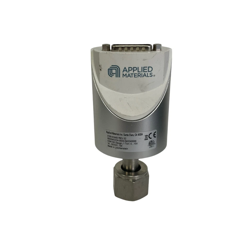 AMAT APPLIED MATERIALS 0190-62460 BARATRON CGA 100 GAUGE 1 TORR - Image 1 of 4