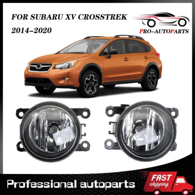 Para Subaru Impreza XV Crosstrek 2012 2013 2014 2015 luz antiniebla parachoques lámpara 2X Foto 1 de 4