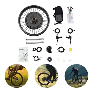 20" 1000W 48V Ebike Conversion Kit, Rear Wheel Electric Bicycle Hub Motor Kit - Picture 1 of 16