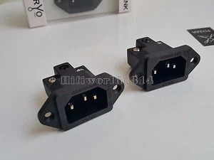 Enchufe de entrada de panel de entrada de entrada de alimentación IFI cobre puro rodio oro IEC 320 C14 - Imagen 1 de 9