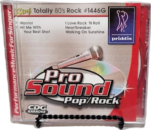 Sing Total 80's Rock #1446G Pro Sound Pop Rock Karaoke Audio CD - Picture 1 of 2