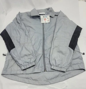 Neu mit Etikett Vintage Wilson graue Windbreaker-Jacke für Herren Größe Small - Bild 1 von 10