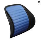 Car Lumbar Support and Backrest Cushion PU Leather Car Chair Seat Office Q2X4