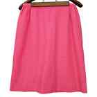 Tudor Spun Vintage Pink Wool Skirt Size 4 Lined 60s -See Desc.