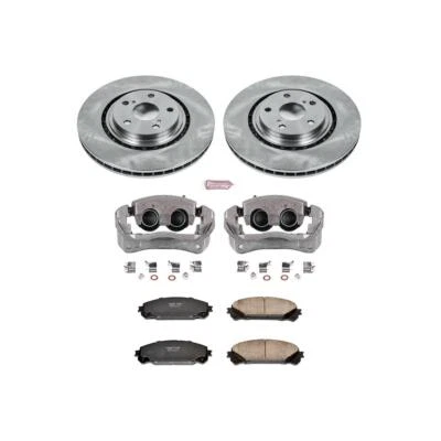 Kit de frenos de disco PowerStop - Delantero - Se adapta a Lexus RX350 2010-2015, Toyota Highlander Foto 1 de 4