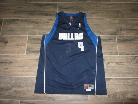 Michael Finley Dallas Mavericks NBA Basketball Jersey Nike Authentic Sewn XL #4 Cover