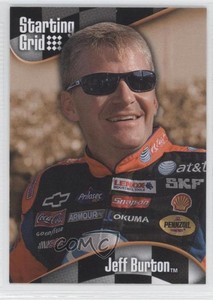 2008 Press Pass Starting Grid Jeff Burton #SG5