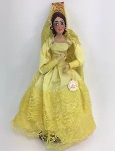 Vintage Munecos Carselle Doll Painted Spanish Lady 12" - Picture 1 of 12