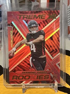 2022 Panini XR #XTR-4 Desmond Ridder RC Xtreme Rookies Red /149 SP Color Match - Picture 1 of 3