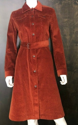 Cappotto giacca Maison Margiela MM6 marrone con cintura taglia IT38