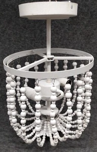 Opalhouse String Beads Chandelier  White - Picture 1 of 3