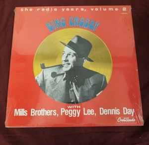 NEW BING CROSBY Album THE RADIO YEARS VOL 2 SEALED LP Vinyl Mills Bros Peggy Lee - Picture 1 of 5