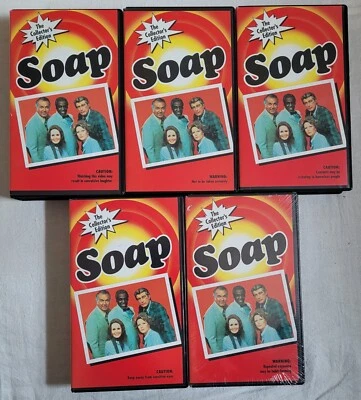 SOAP The Collector's Edition VHS Set Volume 1-5, 1994 Tested Works, Vol 5 Sealed - Image 1 of 4