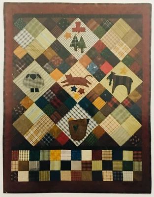 Edredón Country Threads FARMLAND CLASSICS patrón de costura e instrucciones #440 de colección Foto 1 de 3