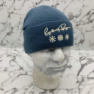 Men's RP55 Mid Blue | White Cuff Casual Beanies NWT - Picture 1 of 5