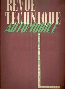 REVUE TECHNIQUE AUTOMOBILE 38 RTA 1949 BUICK 8cyl DYNA FLOW TYPES 40 50 60 70 90 - Imagen 1 de 3