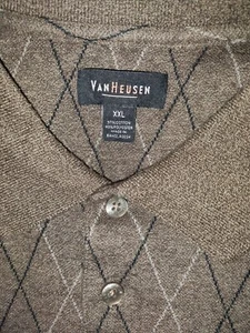 Van Heusen Long Sleeve Shirt Men's Size Xxl - Picture 1 of 6