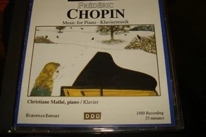 Chopin: Music for Piano / Christiane Matthé, Piano by Christiane Mathé (CD, Auro - Picture 1 of 1