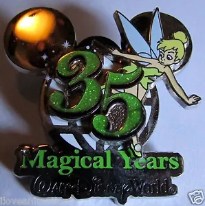 Disney Walt Disney World Resort 35th Anniversary Tinker Bell Pin ** - Picture 1 of 2