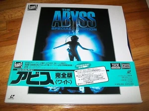 THE ABYSS: SPECIAL EDITION 3-Laserdisc LD BOXED SET WIDESCREEN JAPANESE JAPAN - Picture 1 of 2