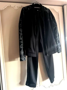 Adidas Trainingsanzug Sportanzug Hose Jacke Schwarz Camouflage M 38/40 - Bild 1 von 5
