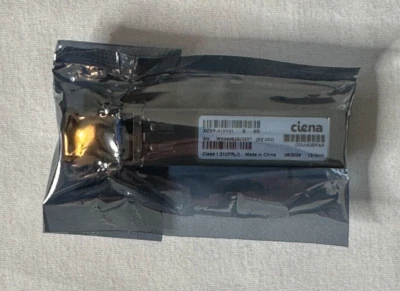 Ciena XCVR-A10Y31 1000Base-LX SFP -LC Connector Brand New in Package - Image 1 of 3