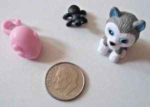 MOUSE, ANT, PUPPY DOG THE LITTLEST PET SHOP Plastic Figure Accessory Hasbro RARE - Picture 1 of 3