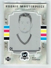 06-07 UD Upper Deck The Cup  Billy Thompson  1/1  Printing Plate  Rookie