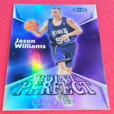 1999-00 Fleer Mystique Jason Williams Point Perfect Insert /1999