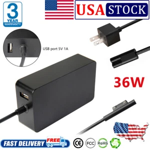 For Microsoft Surface Pro 4 3 Tablet Power Supply 1625 Adapter 12V 2.58A Charger - Picture 1 of 18