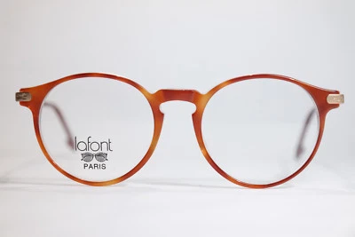 Lafont Victor 44 411 Braun Gold oval Kinderbrille Brille NEU