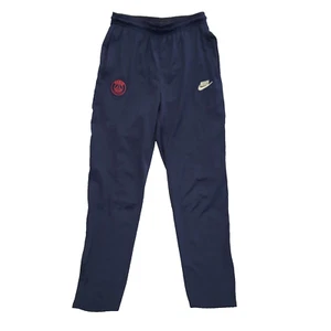 Nike Dri-Fit Paris Football Blue Skinny Tracksuit Bottoms Boy's XL W26 L25 BB416 - Picture 1 of 4